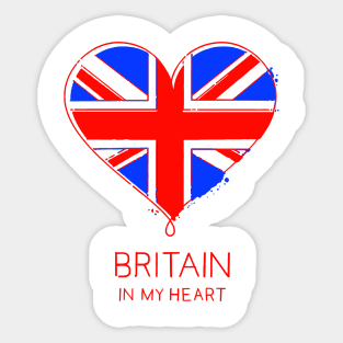 Britain In My Heart Sticker